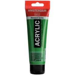 Farba akrylowa - Amsterdam - Permanent Green Light, 120 ml