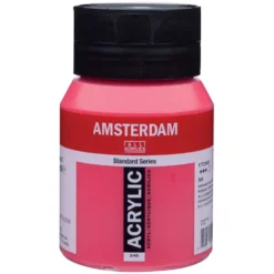 Farba akrylowa - Amsterdam - 348, Permanent Red Purple, 500 ml