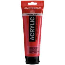 Farba akrylowa - Amsterdam - 348, Permanent Red Purple, 250 ml