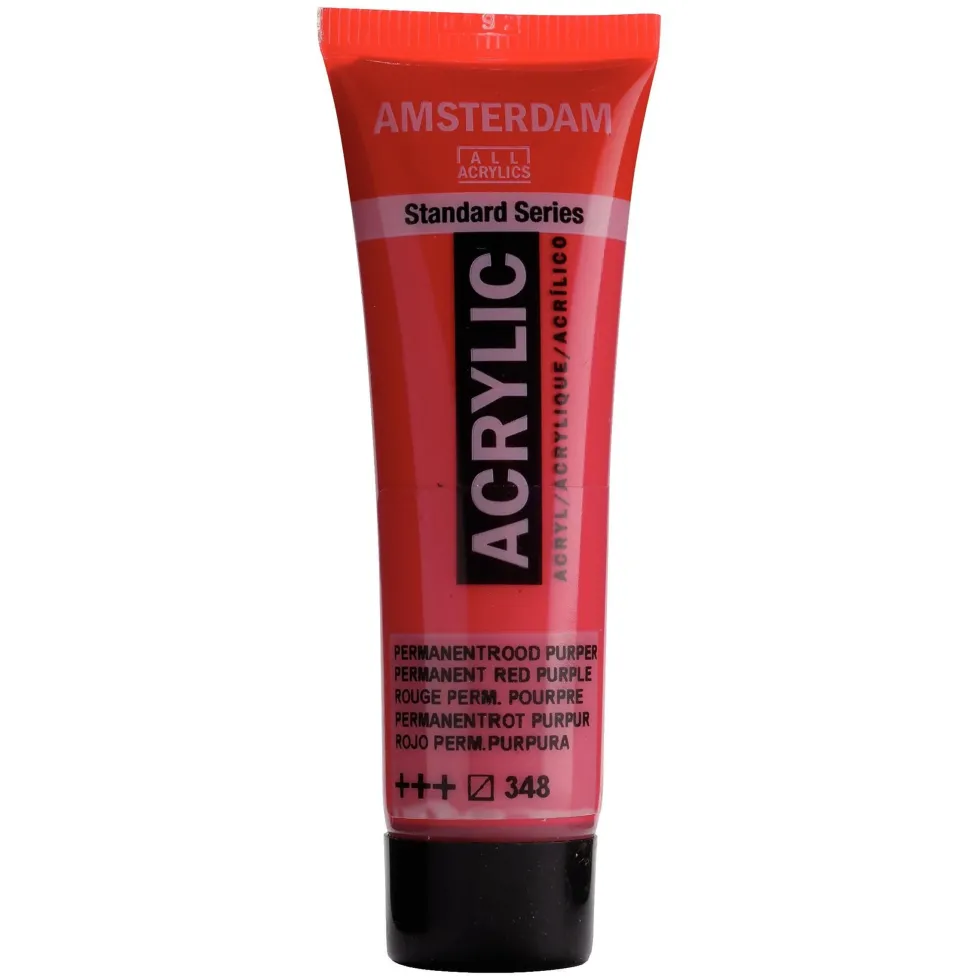 Farba akrylowa - Amsterdam - Permanent Red Purple, 20 ml