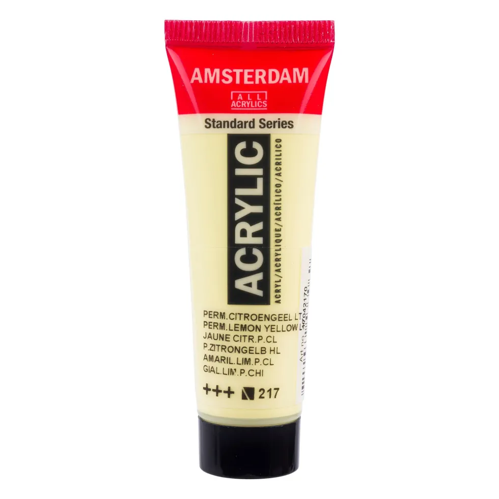 Farba akrylowa - Amsterdam - 217, Permanent Yellow Light, 20 ml