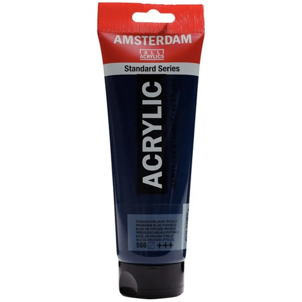 Farba akrylowa - Amsterdam - 566, Prussian Blue, 250 ml