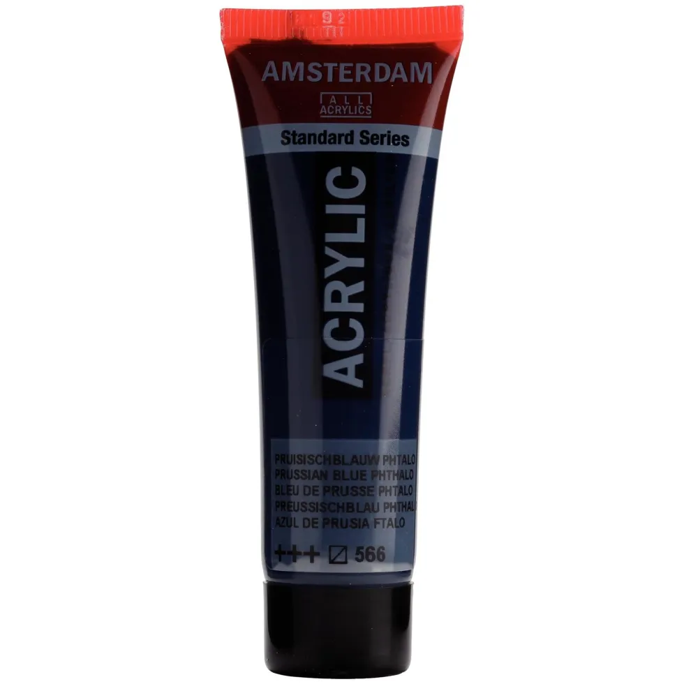 Farba akrylowa - Amsterdam - Prussian Blue Phthalo, 20 ml