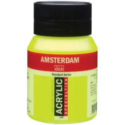 Farba akrylowa - Amsterdam - 256, Reflex Yellow, 500 ml