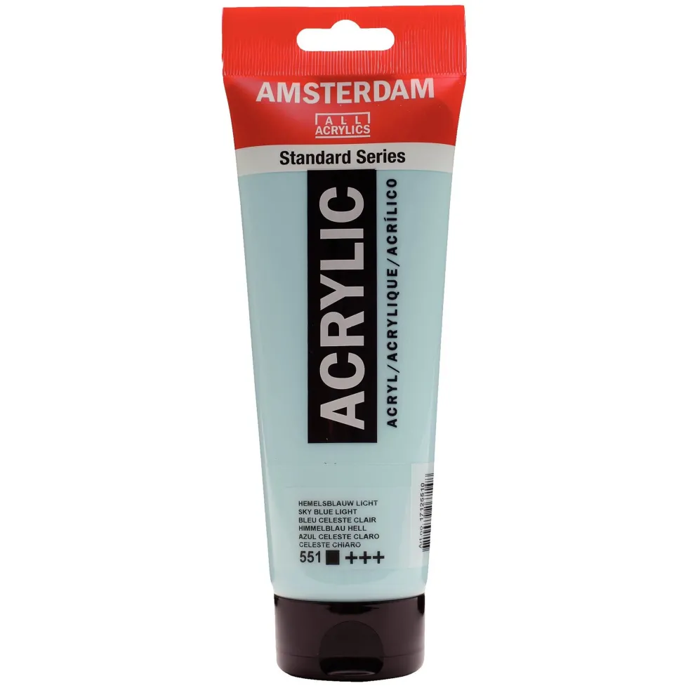 Farba akrylowa - Amsterdam - 551, Sky Blue Light, 250 ml