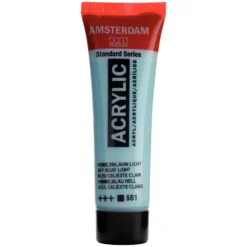 Farba akrylowa - Amsterdam - Sky Blue Light, 20 ml