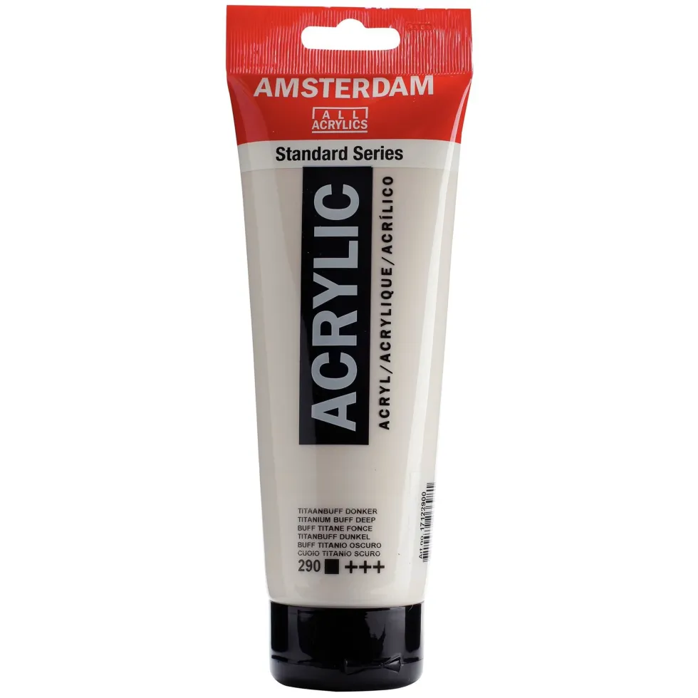 Farba akrylowa - Amsterdam - 290, Titanium Buff Deep, 250 ml