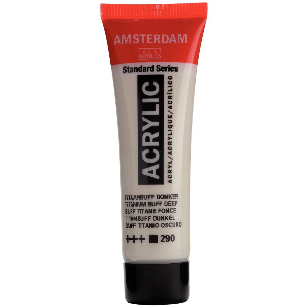 Farba akrylowa - Amsterdam - Titanium Buff Deep, 20 ml