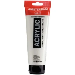 Farba akrylowa - Amsterdam - Titanium White, 250 ml