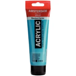 Farba akrylowa - Amsterdam - Turquoise Blue, 120 ml