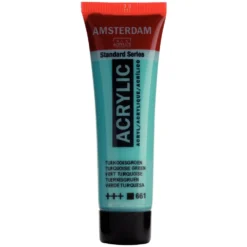 Farba akrylowa - Amsterdam - Turquoise Green, 20 ml