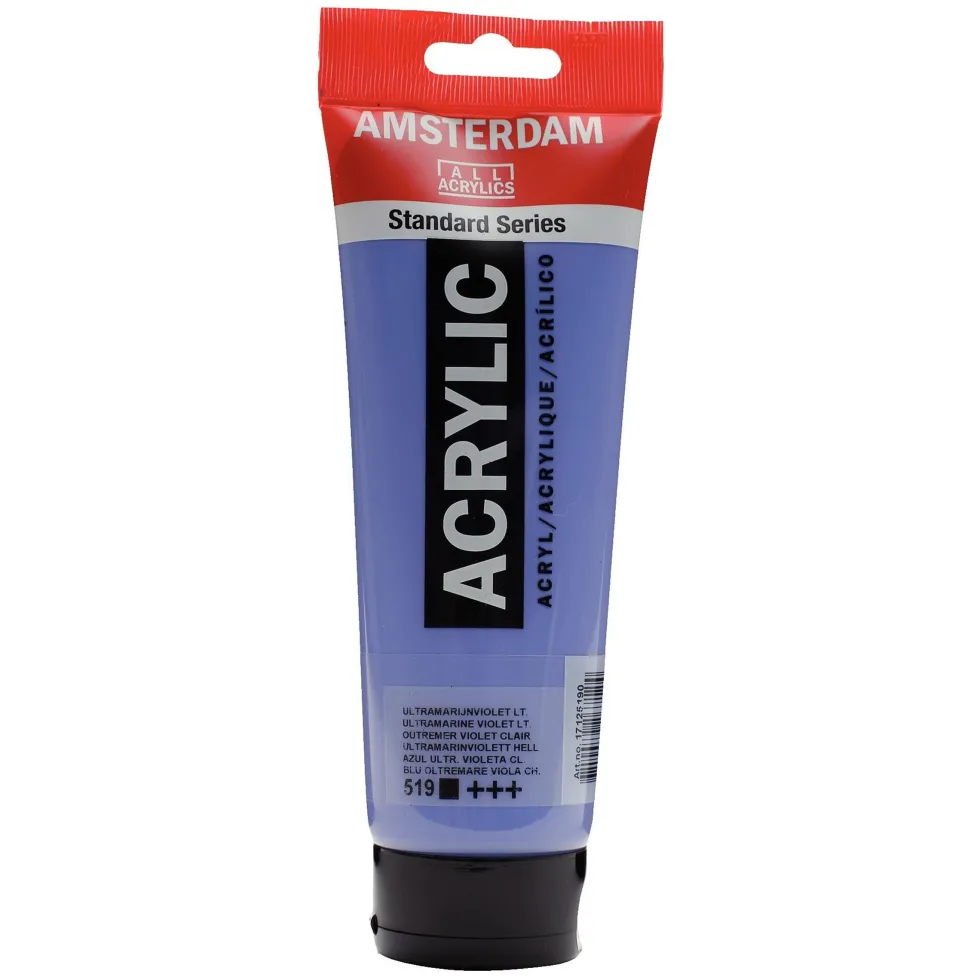 Farba akrylowa - Amsterdam - 519, Ultramarine Violet Light, 250 ml
