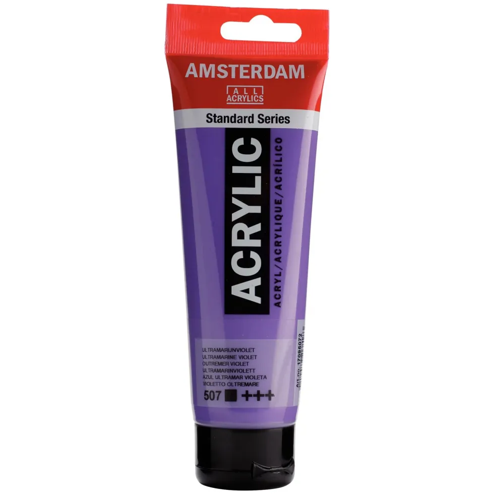 Farba akrylowa - Amsterdam - Ultramarine Violet, 120 ml