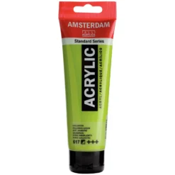 Farba akrylowa - Amsterdam - Yellowish Green, 120 ml