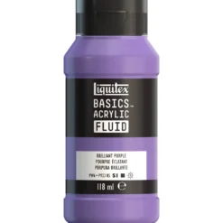 Farba akrylowa Basics Acrylic Fluid - Liquitex - 590, Brilliant Purple, 118 ml