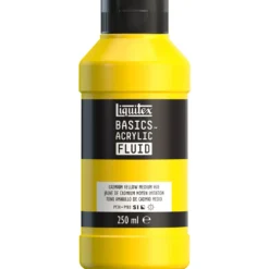 Farba akrylowa Basics Acrylic Fluid - Liquitex - 830, Cadmium Yellow Medium Hue, 250 ml