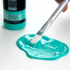 Farba akrylowa Basics Acrylic Fluid - Liquitex - 238, Iridescent White, 250 ml