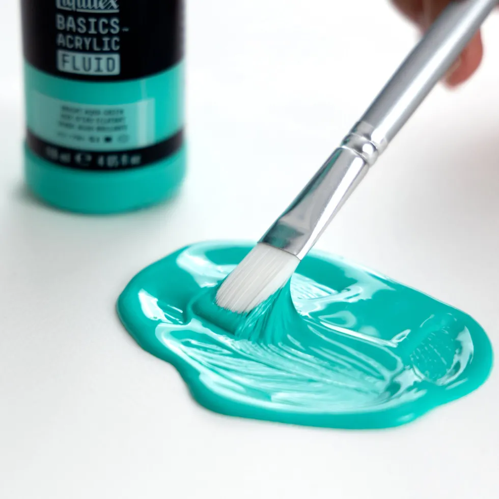 Farba akrylowa Basics Acrylic Fluid - Liquitex - 244, Ivory Black, 250 ml