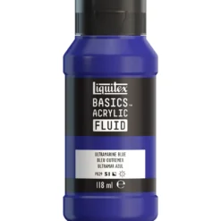 Farba akrylowa Basics Acrylic Fluid - Liquitex - 380, Ultramarine Blue, 118 ml