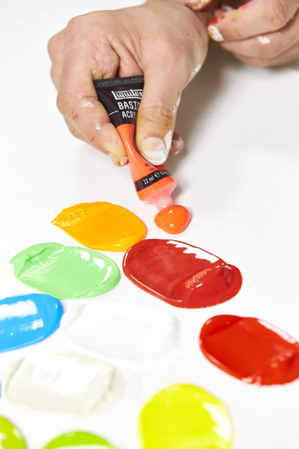 Farba akrylowa Basics Acrylic - Liquitex - 142, Blue Gray, 22 ml