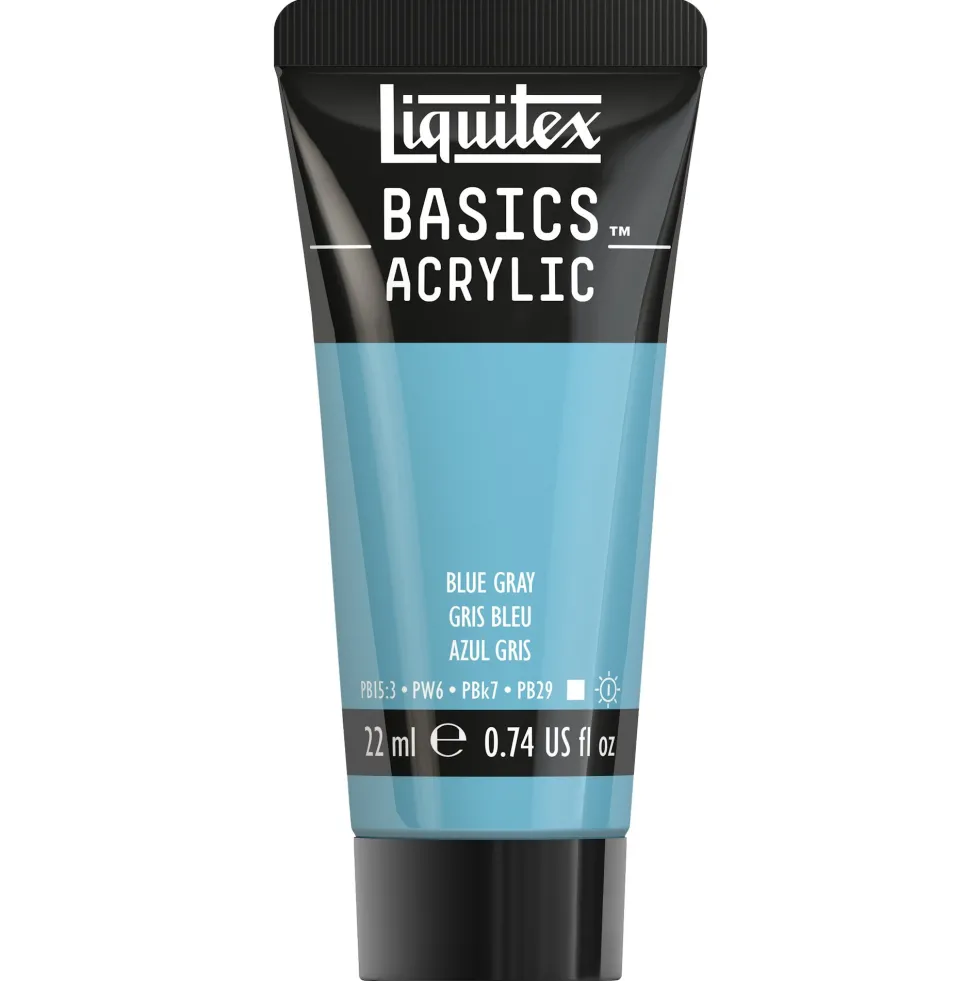Farba akrylowa Basics Acrylic - Liquitex - 142, Blue Gray, 22 ml