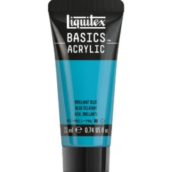 Farba akrylowa Basics Acrylic - Liquitex - 570, Brilliant Blue, 22 ml