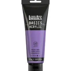 Farba akrylowa Basics Acrylic - Liquitex - Brilliant Purple, 250 ml