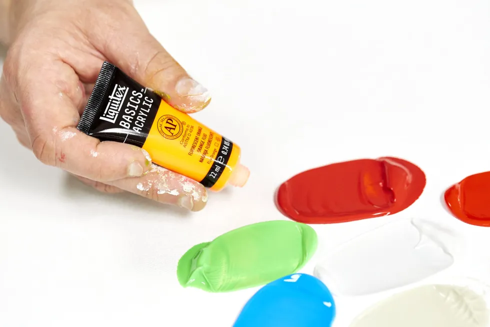Farba akrylowa Basics Acrylic - Liquitex - 128, Burnt Umber, 22 ml
