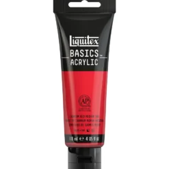 Farba akrylowa Basics Acrylic - Liquitex - 151, Cadmium Red Medium Hue, 118 ml