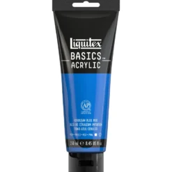 Farba akrylowa Basics Acrylic - Liquitex - Cerulean Blue Hue, 250 ml
