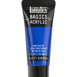 Farba akrylowa Basics Acrylic - Liquitex - 381, Cobalt Blue Hue, 22 ml
