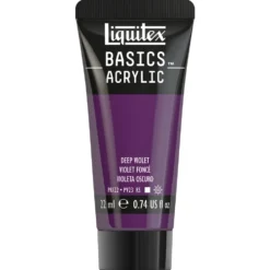 Farba akrylowa Basics Acrylic - Liquitex - 115, Deep Violet, 22 ml