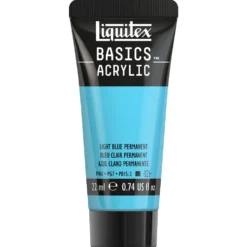 Farba akrylowa Basics Acrylic - Liquitex - 770, Light Blue Permanent, 22 ml