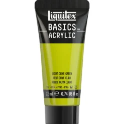 Farba akrylowa Basics Acrylic - Liquitex - 218, Light Olive Green, 22 ml
