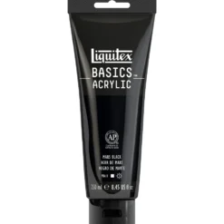 Farba akrylowa Basics Acrylic - Liquitex - Mars Black, 250 ml