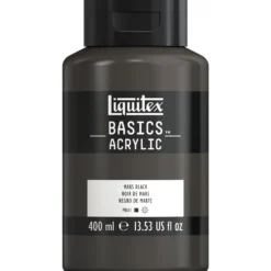 Farba akrylowa Basics Acrylic - Liquitex - 276, Mars Black, 400 ml