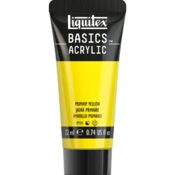Farba akrylowa Basics Acrylic - Liquitex - 410, Primary Yellow, 22 ml