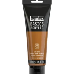 Farba akrylowa Basics Acrylic - Liquitex - Raw Sienna, 250 ml