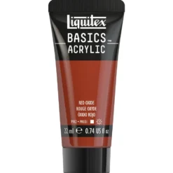 Farba akrylowa Basics Acrylic - Liquitex - 335, Red Oxide, 22 ml