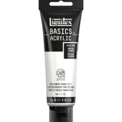 Farba akrylowa Basics Acrylic - Liquitex - 430, Transparent Mixing White, 118 ml