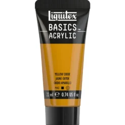 Farba akrylowa Basics Acrylic - Liquitex - 416, Yellow Oxide, 22 ml