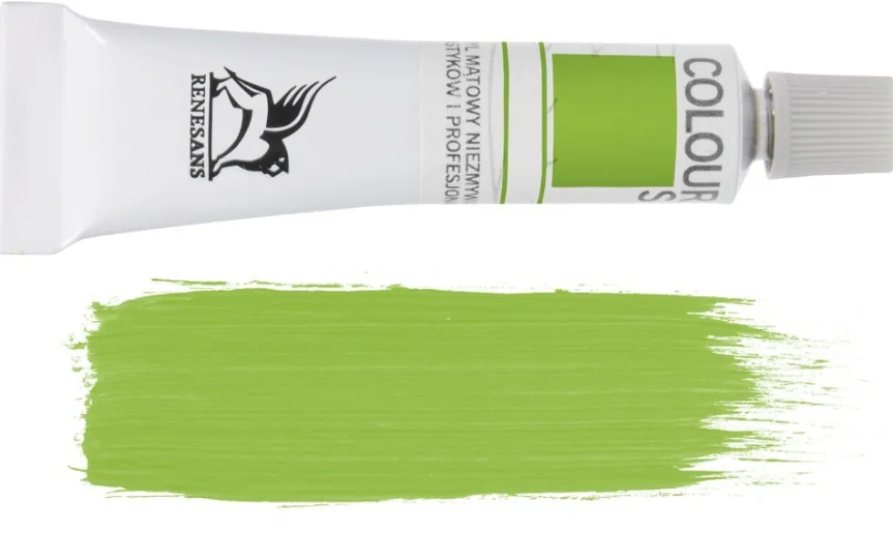 Farba akrylowa Colours - Renesans - 24, golden green, 20 ml