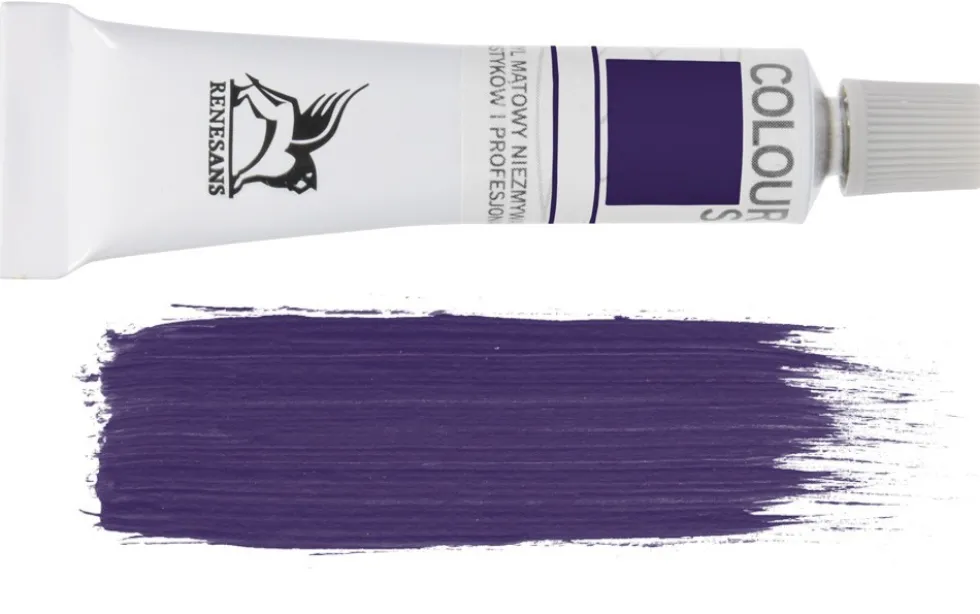 Farba akrylowa Colours - Renesans - 23, mineral violet, 20 ml