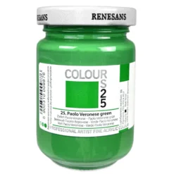 Farba akrylowa Colours - Renesans - 25, Paolo Veronese green, 125 ml