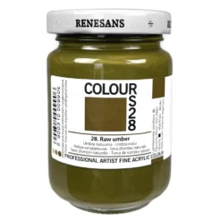 Farba akrylowa Colours - Renesans - 28, raw umber, 125 ml