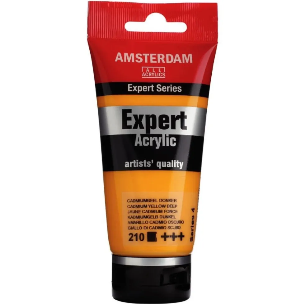 Farba akrylowa Expert - Amsterdam - 210, Cadmium Yellow Deep, 75 ml