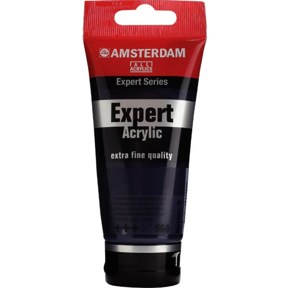Farba akrylowa Expert - Amsterdam - 568, Permanent Blue Violet, 75 ml