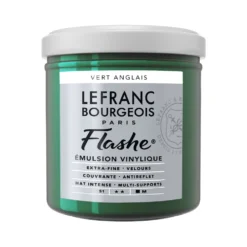 Farba akrylowa Flashe - Lefranc & Bourgeois - Chrome Green, 125 ml