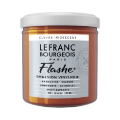 Farba akrylowa Flashe - Lefranc & Bourgeois - Copper Iridescent, 125 ml