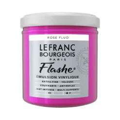 Farba akrylowa Flashe - Lefranc & Bourgeois - Fluorescent Pink, 125 ml